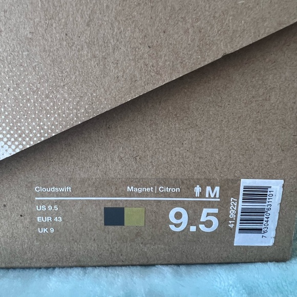 On Cloudswift Sz 9.5M - Picture 3 of 3